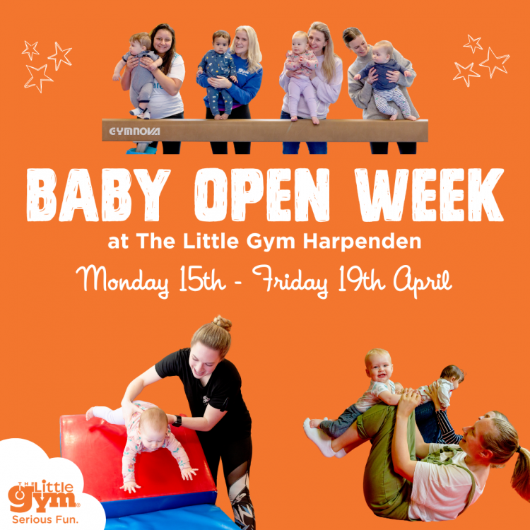 Baby Open Week at The Little Gym Harpenden