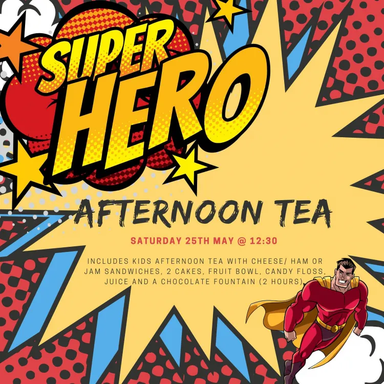 Superhero Afternoon Tea