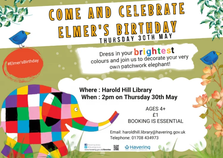 Celebrate Elmers Birthday