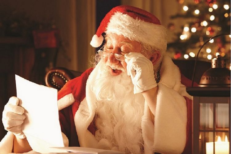 Father Christmas visits Wardown Museum