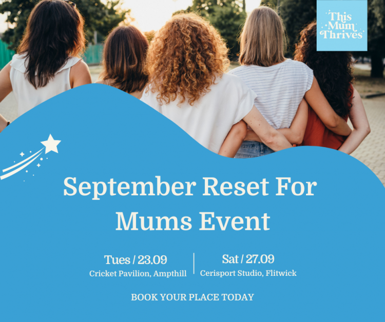 September Reset for Mums Wellness Event