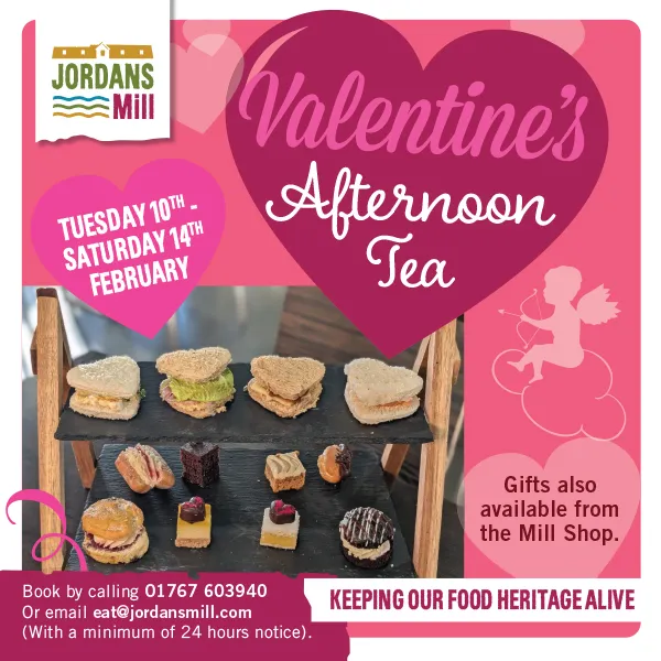 Jordans Mill - Valentine's Afternoon Tea