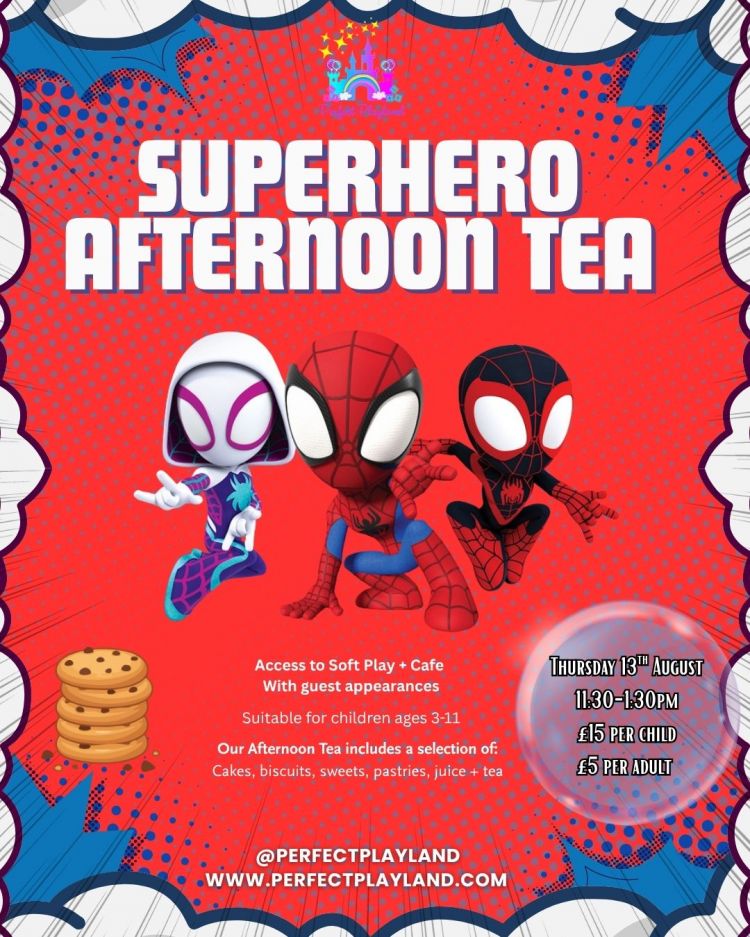 Superhero Afternoon Tea 