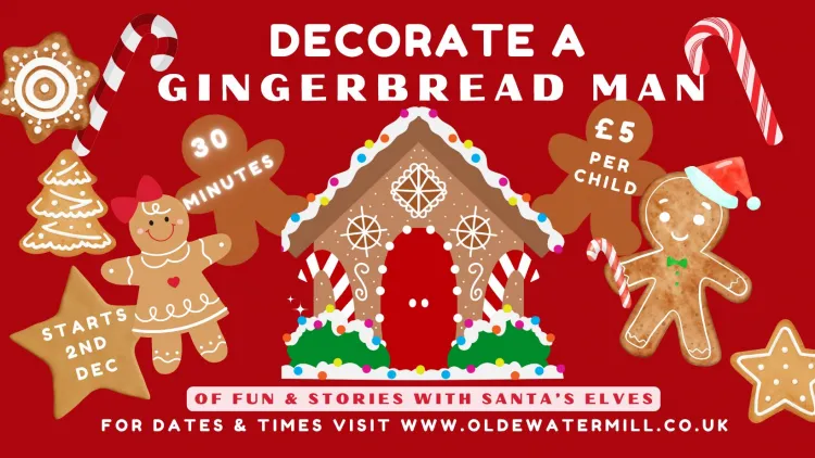 Decorate a gingerbread biscuit at the gingerbread house