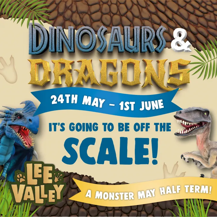 Dragons and Dinosaurs at Lee Valley Park Farms 