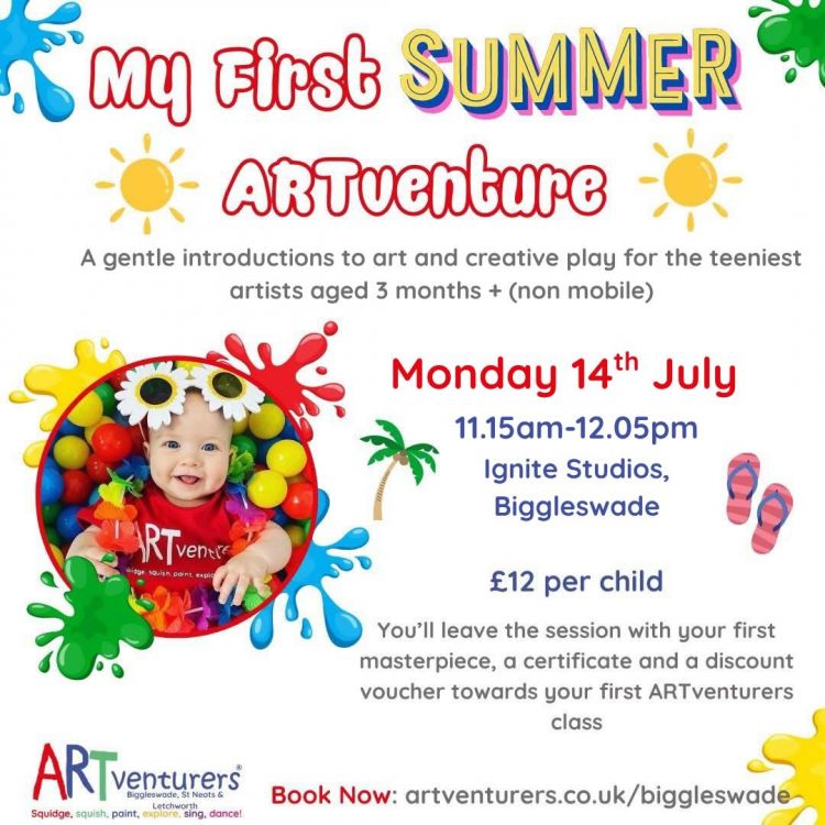 My First Summer ARTventure (3 months+ non mobile)