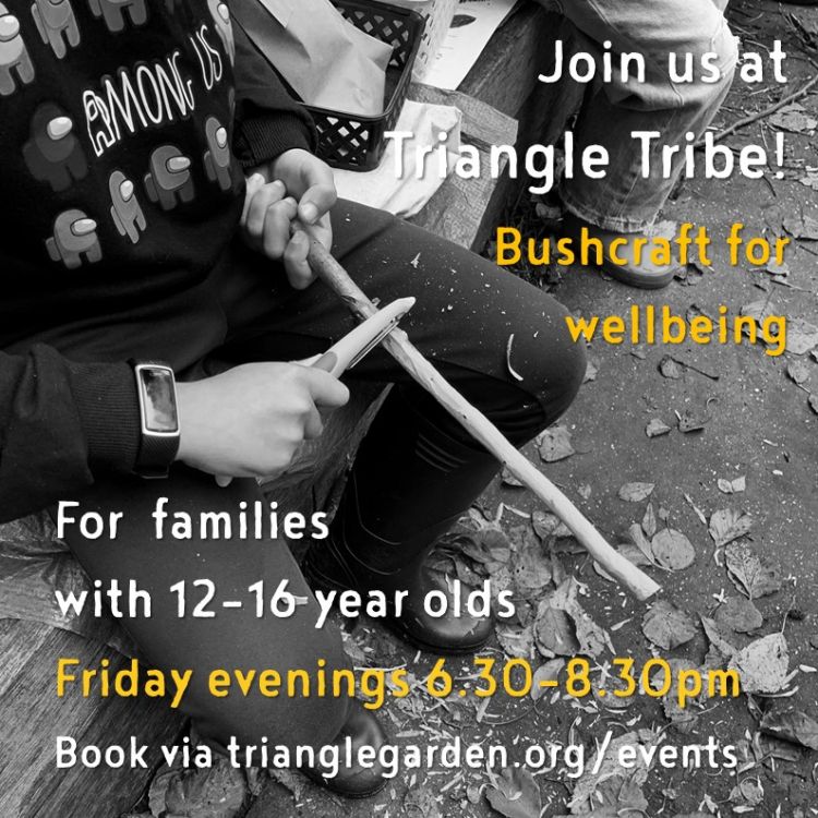Triangle Tribe - bushcraft for families with teens aged 12-16