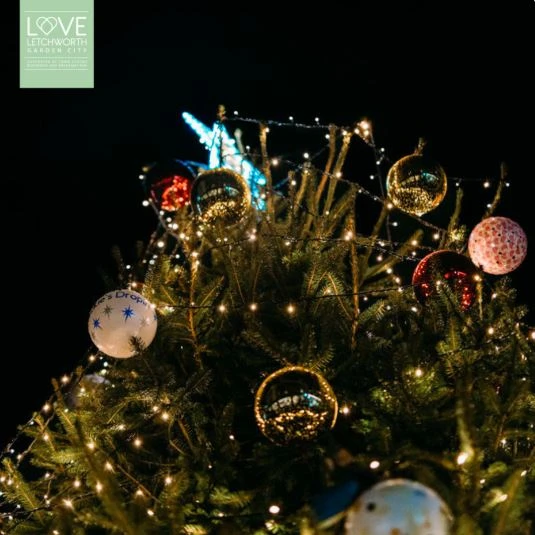 Letchworth Christmas Lights Switch On