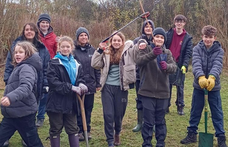 Youth Rangers of the Fens - Tree Management and Fen Wildlife ID