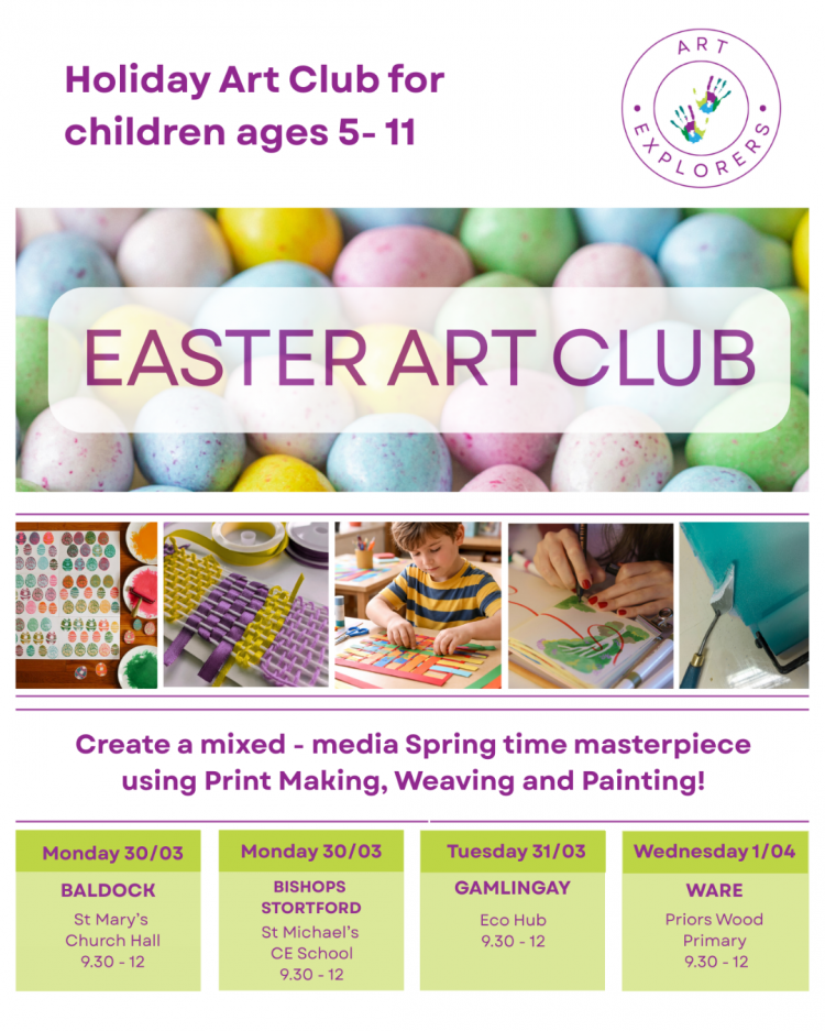 Easter Holiday Art Club