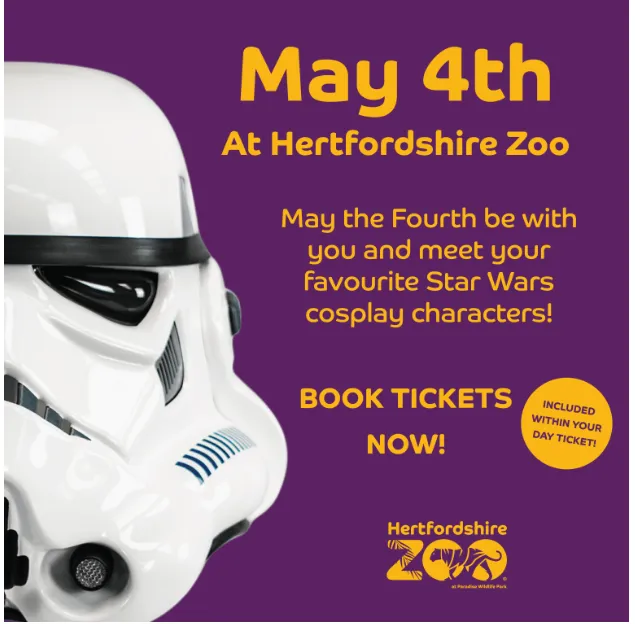 Star Wars Cosplay at Hertfordshire Zoo!