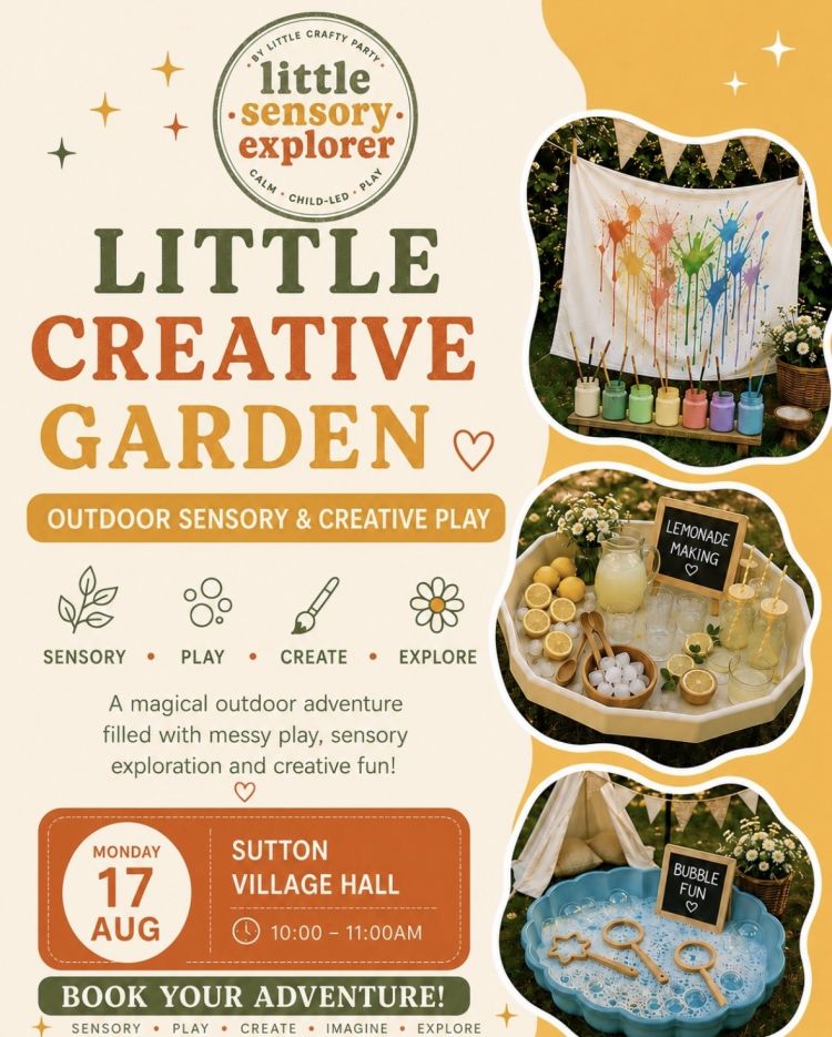 Little Creative Garden - Outdoor Sensory