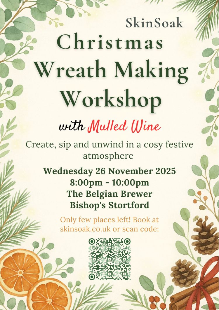 Christmas Wreath Making Workshop with Mulled Wine