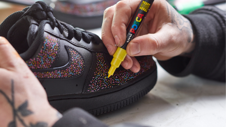 Customise your Clothes with Posca Pens