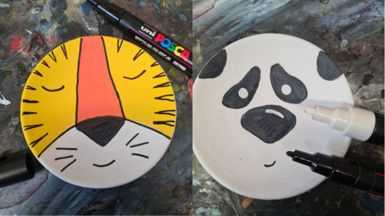 Decorate a Trinket Dish with Posca Pens