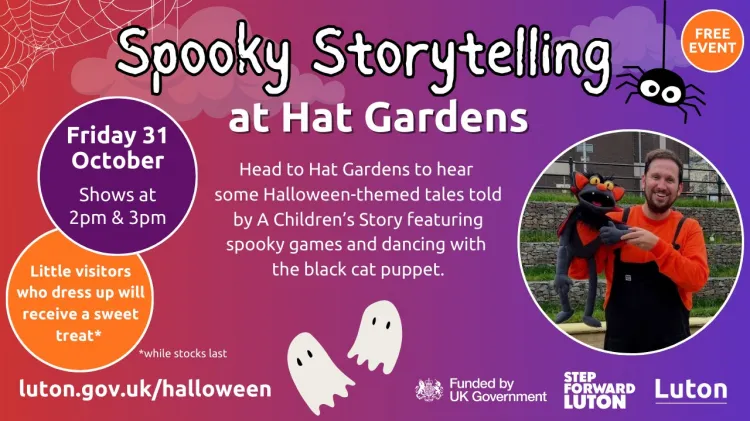Spooky Storytelling at Hat Gardens