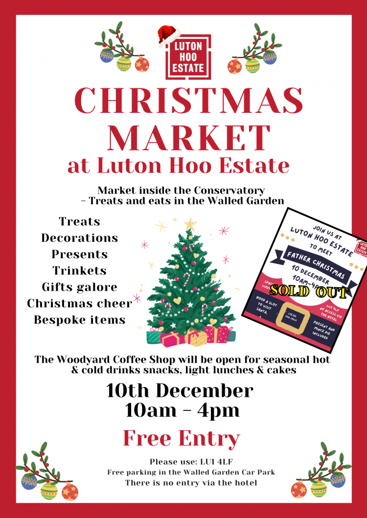 Christmas Market at Luton Hoo Estate 