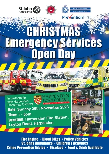 Christmas Emergency Services Day