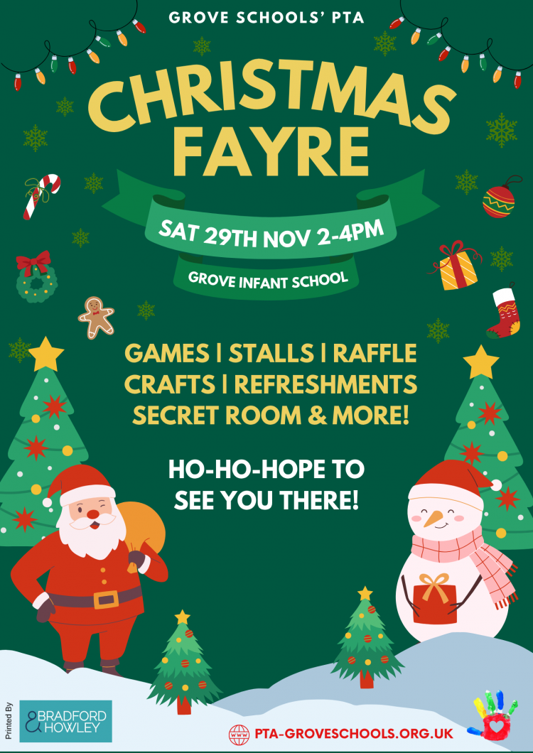 Grove Schools' PTA Christmas Fayre