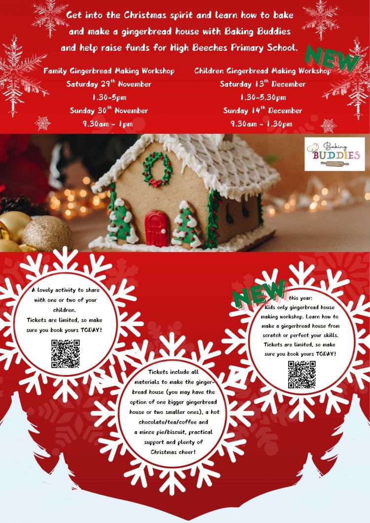 Family Gingerbread House Making Workshop
