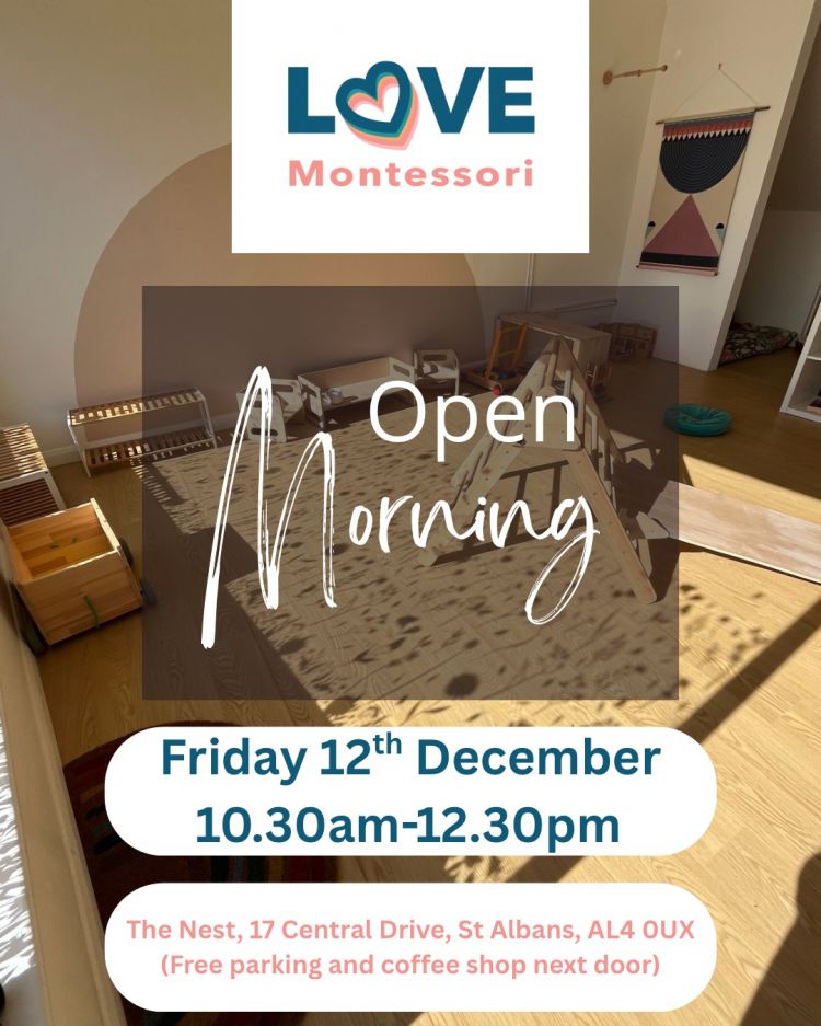 Montessori Playgroup Open Morning