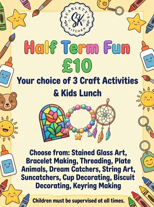 Half Term Fun at Scarlett's Kitchen