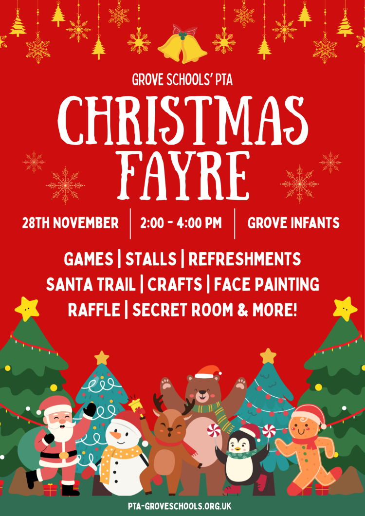 Grove Schools' Christmas Fayre