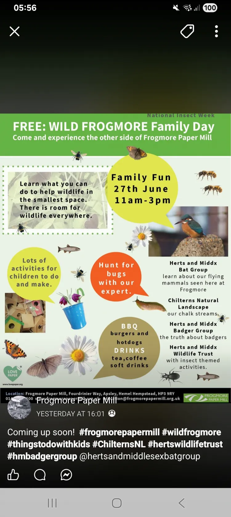 Frogmore family day