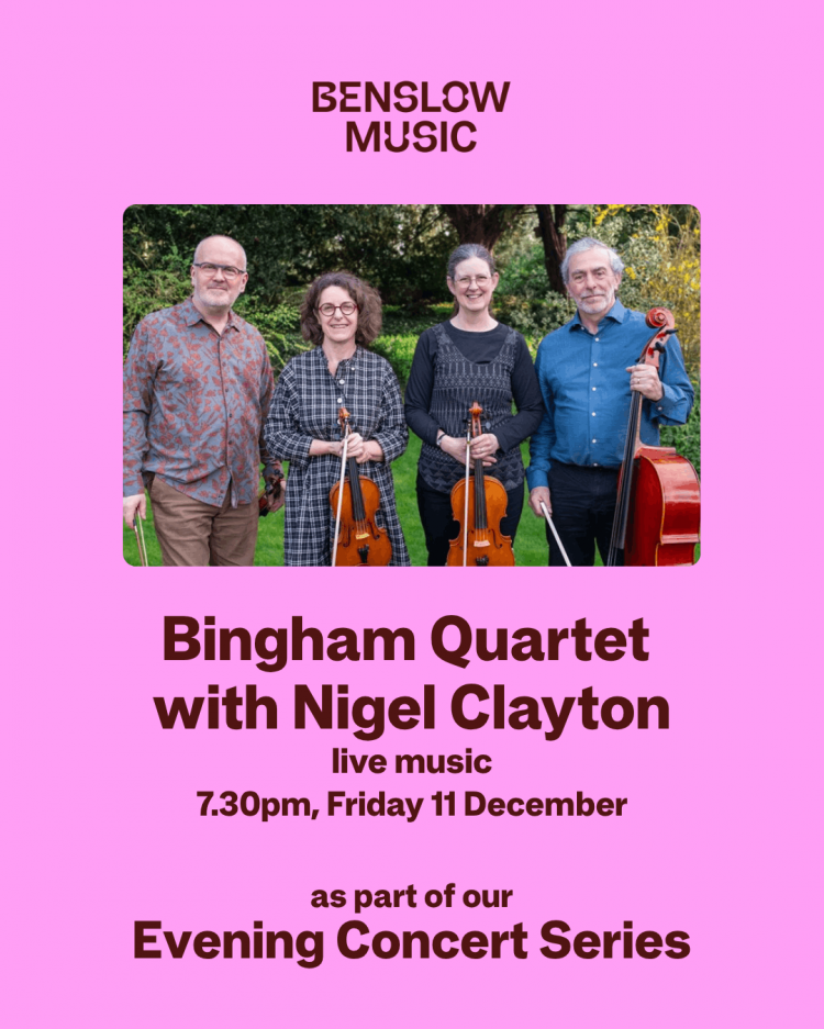 Bingham Quartet with Nigel Clayton