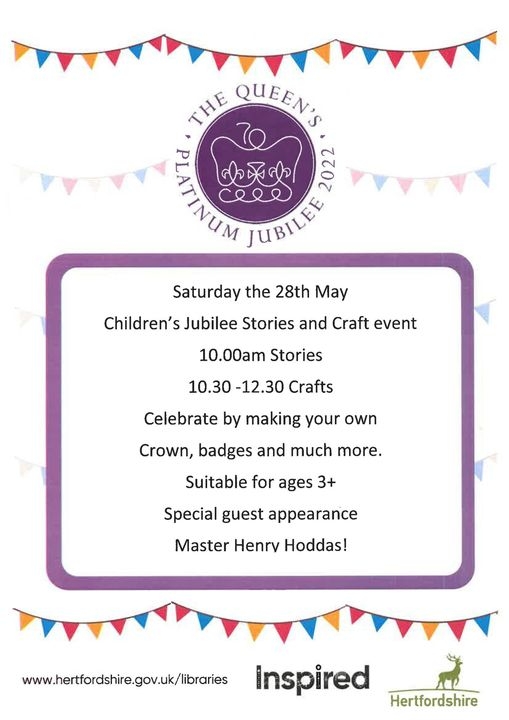 Childrens Jubilee Stories and Craft Event 