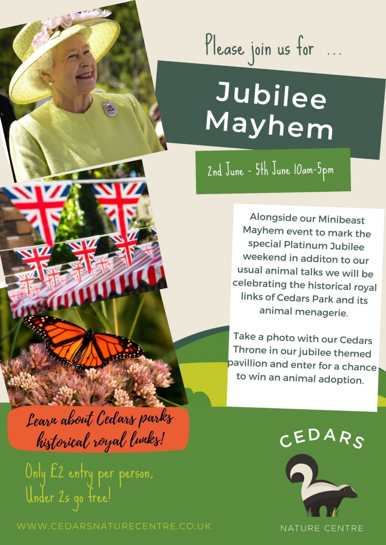 Jubilee MAY-hem at Cedars Nature Centre