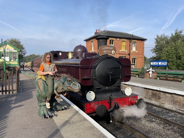 Dinosaurs at the Railway
