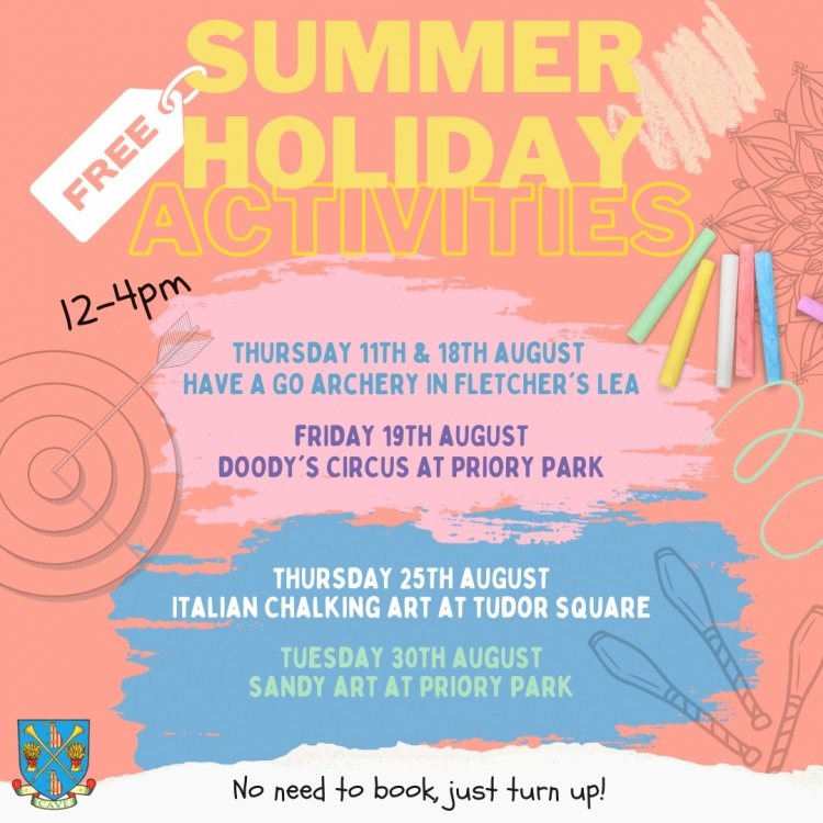 Summer holiday activites in ware