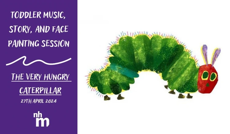 The Very Hungry Caterpillar- toddler music, story, & face painting sess