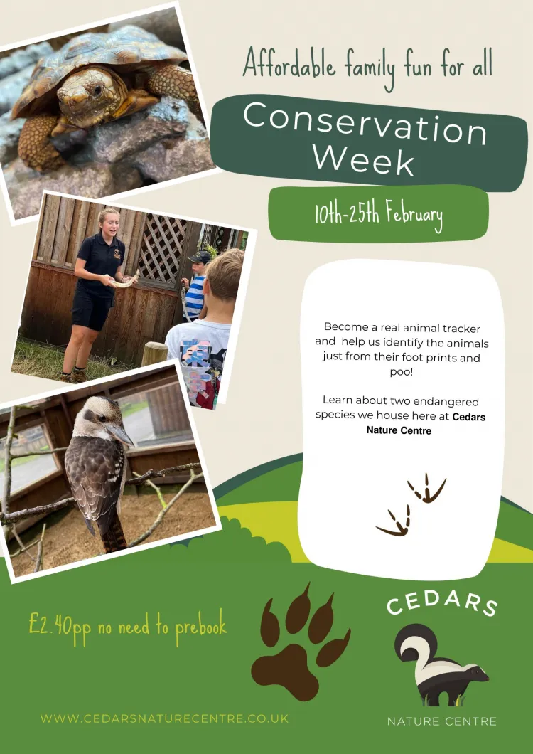 Conservation Week at Cedars Nature Centre