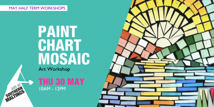 Paint Chart Mosaic Workshop - May Half Term Workshops