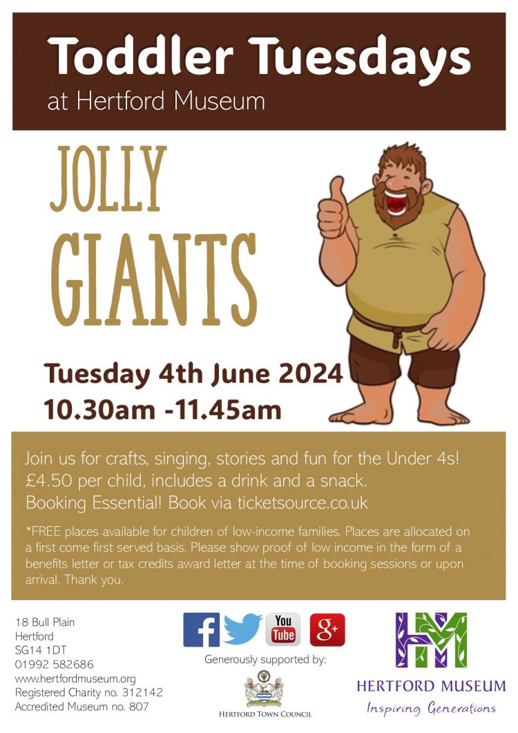 Toddler Tuesday: Jolly Giants