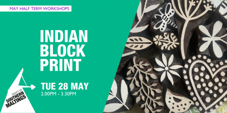 Indian Block Print a Bag - May Half Term Workshops