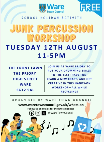 Junk Percussion Workshop