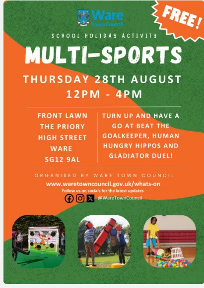 School Holiday Activity – Multi-sports