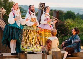 Twelfth Night Garden Theatre at Knebworth House