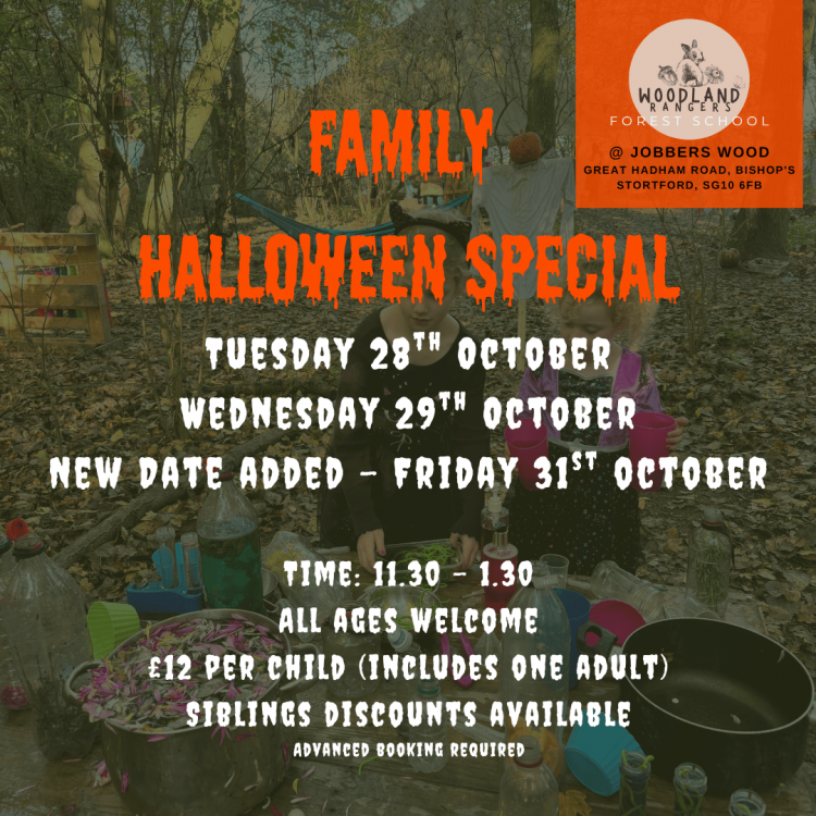 Woodland Rangers Spooky Halloween Special (Forest School)