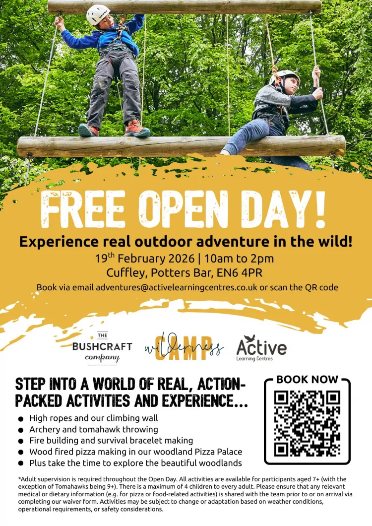 Camp wilderness open day