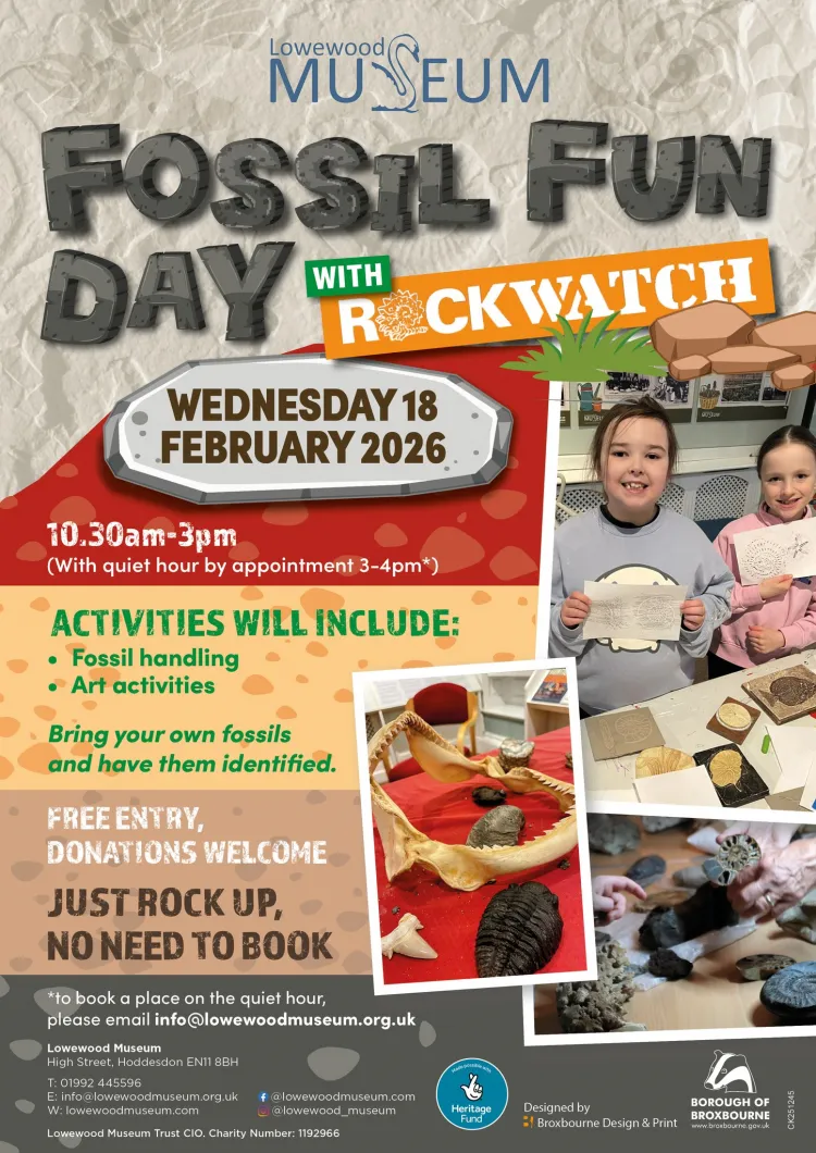 Fossil Fun Day at Lowewood Museum