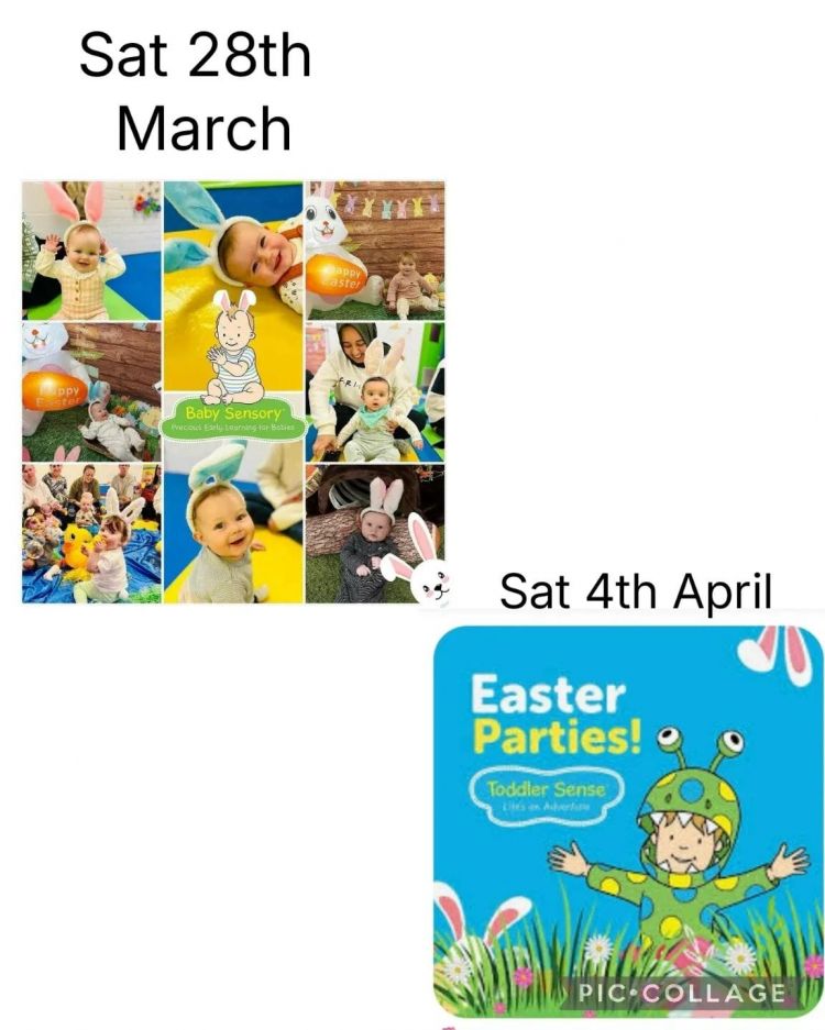 baby sensory Herts Easter parties