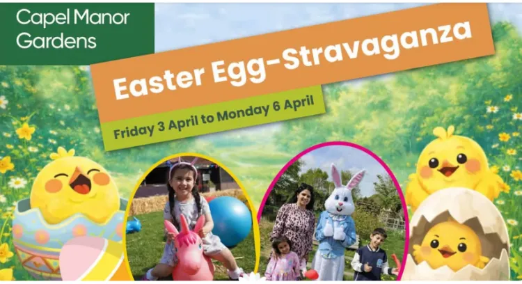 Easter Eggstravaganza at Capel Manor Gardens