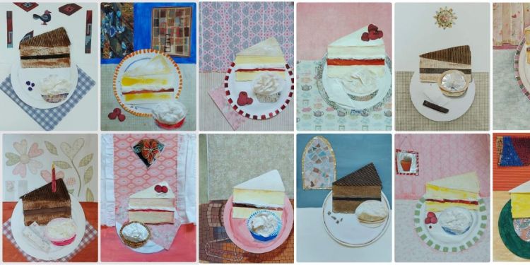 Make a Cake with Collage (Age 10 ) &ndash; May Half Term Workshops
