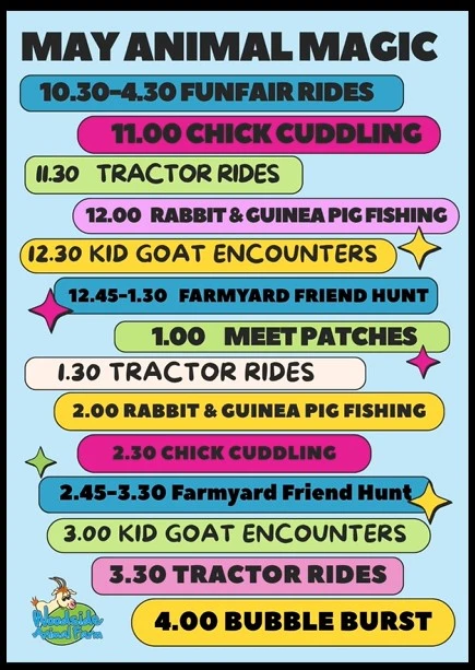May Animal Magic @ Woodside Animal Farm