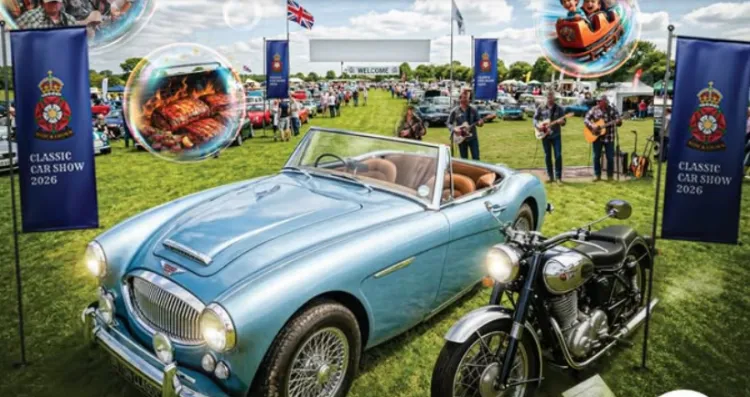 Classic Car Festival at The Rose & Crown