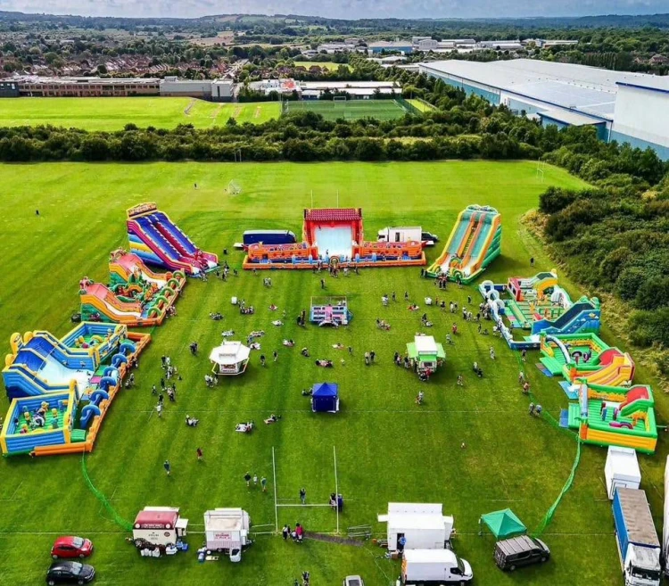 Inflatable Family Fun Day